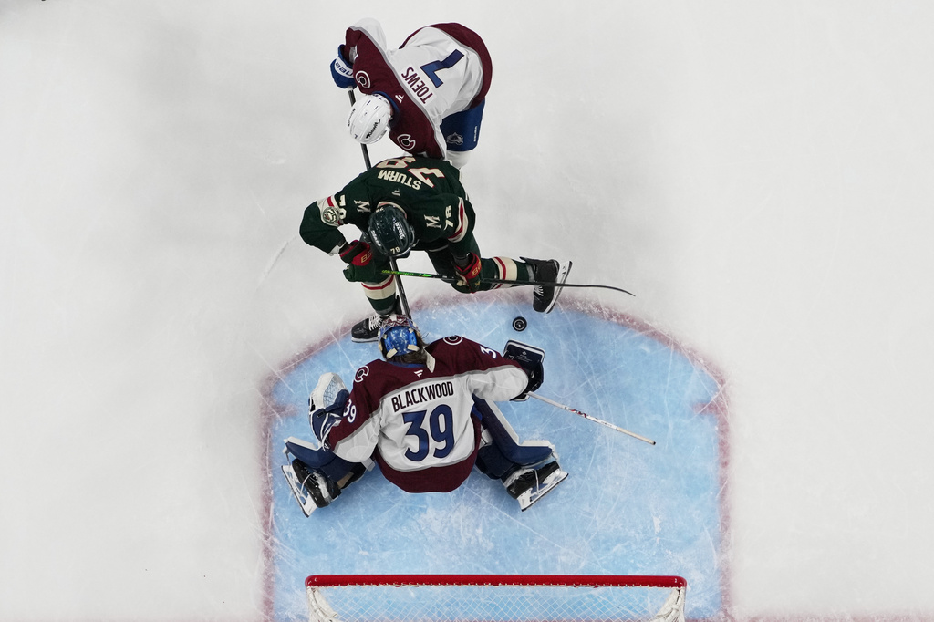 Wild make it a series against the Avalanche, who have a Game 4 goalie decision to make
