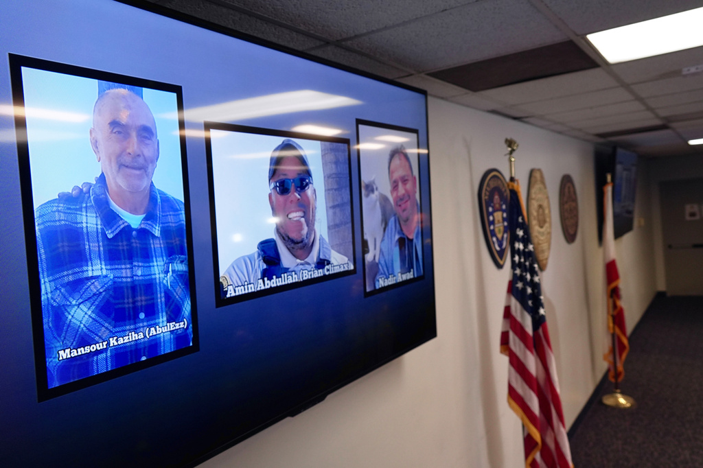 San Diego mosque shooters met online and left writings expressing hate, FBI says