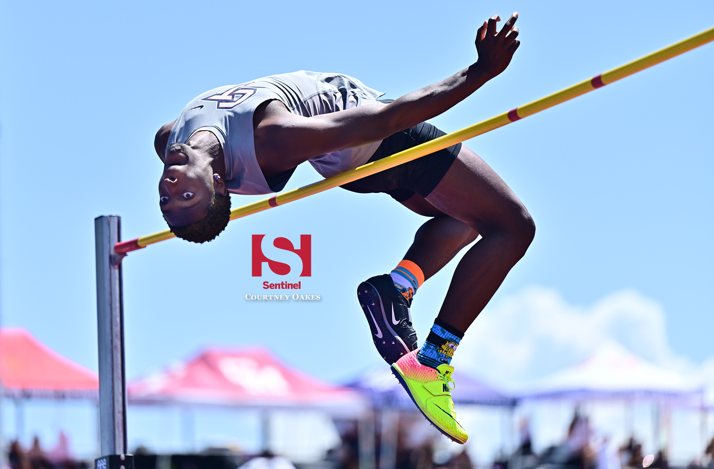 Track & Field: Cherokee Trail’s Prince David Ajibade takes 5A boys high jump