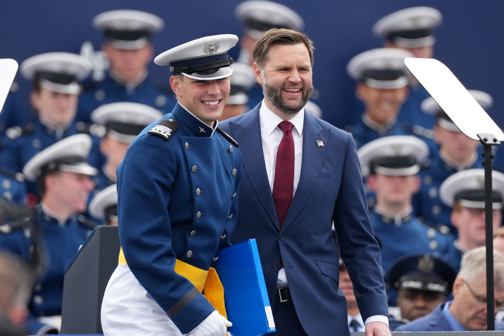Vance warns against unchecked AI in warfare at Air Force Academy graduation — SLIDE SHOW