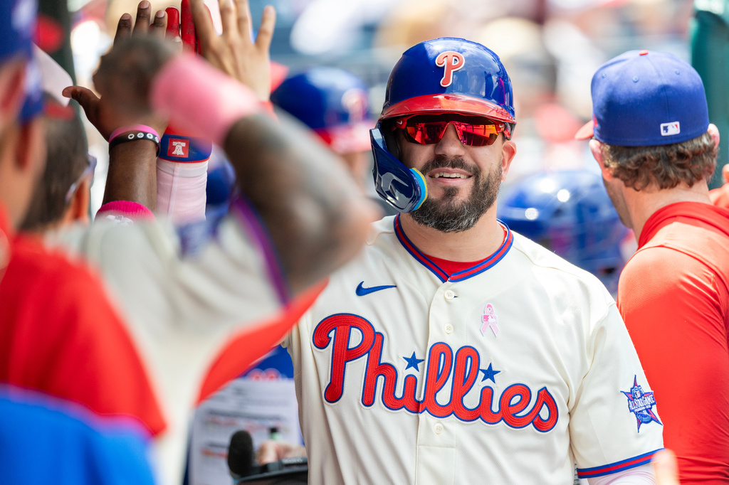 Schwarber homers twice, Phillies beat Rockies 6-0 and improve to 10-3 under Mattingly