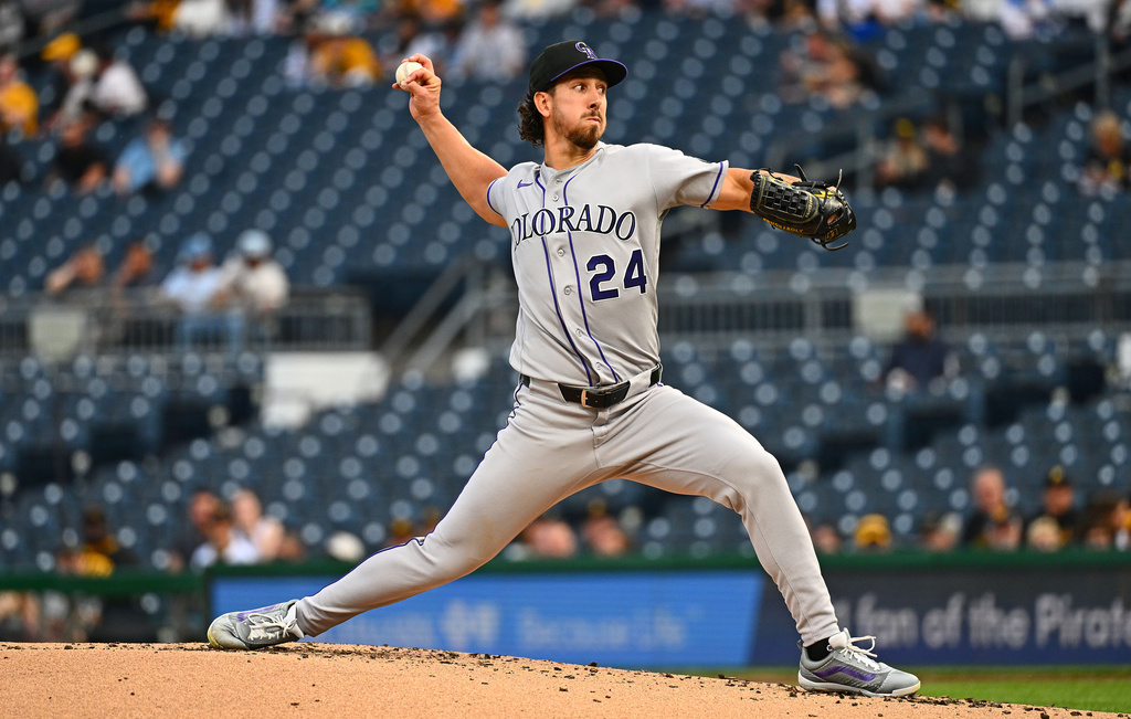 Paul Skenes takes a no-hitter into the 7th, strikes out 10 as Pirates topple Rockies 3-1