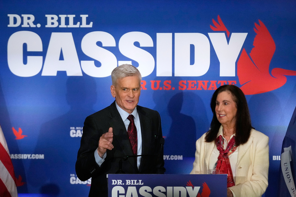 Sen. Cassidy knocked out of Louisiana Republican primary as Trump-backed Letlow, Fleming make runoff
