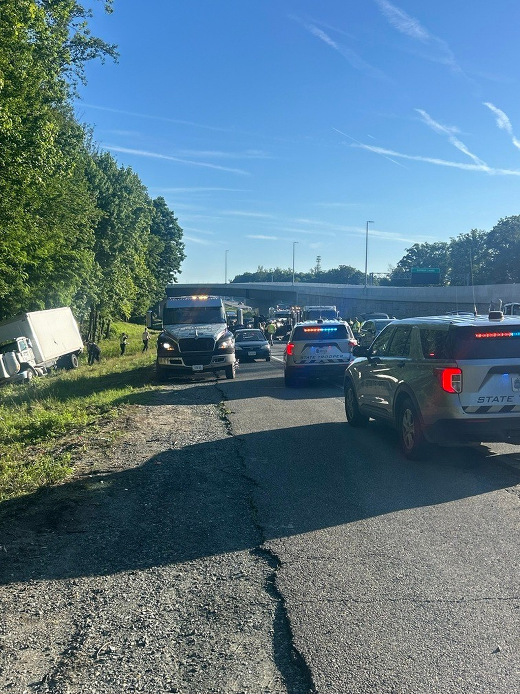 Bus hits cars in Virginia, killing 5 people and injuring 34, state police say
