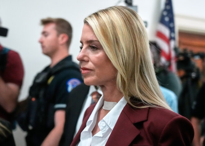 Bondi refuses to answer lawmakers’ questions about Trump’s involvement in Epstein files release