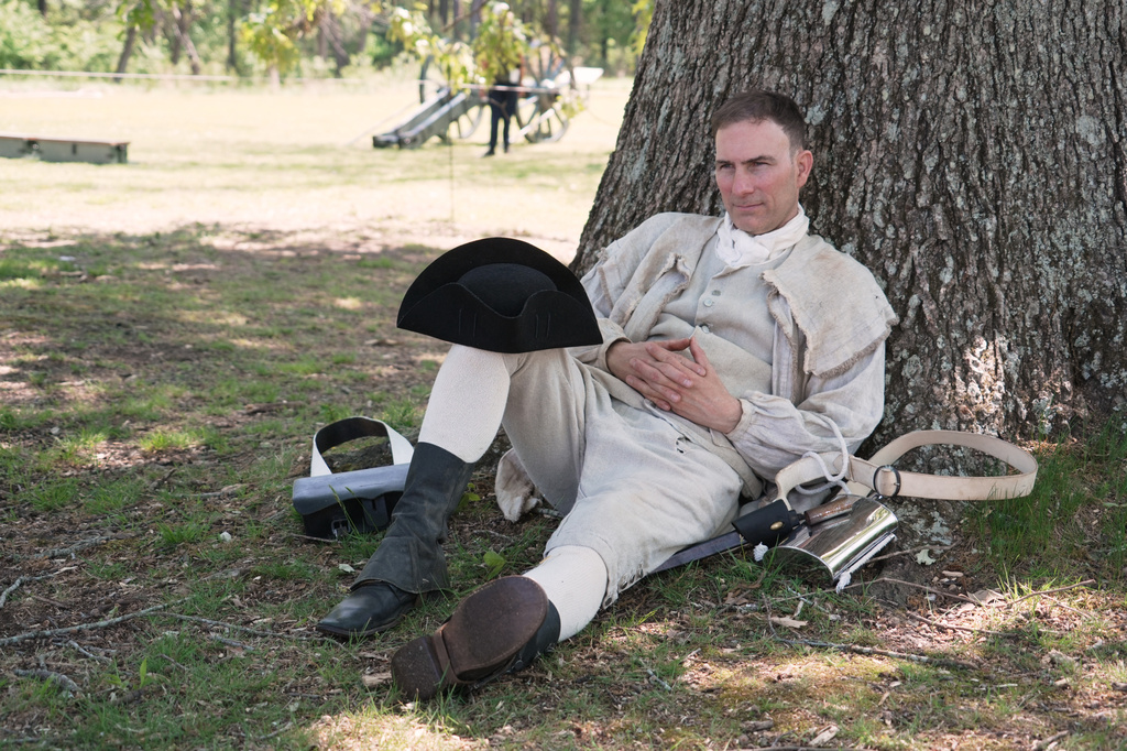 Muskets like those from 1776 are mostly exempt from today’s gun laws