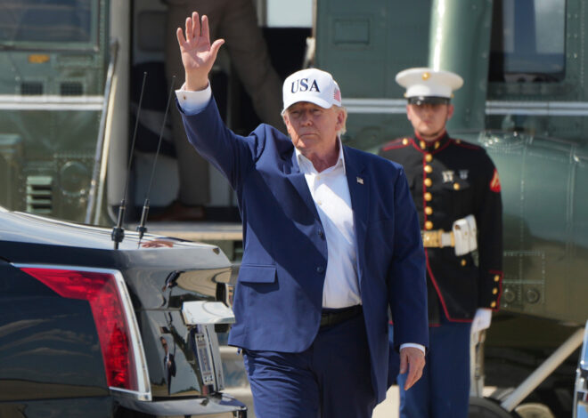 Trump is the frontman for his own party as rival groups vie to shape America’s 250th anniversary