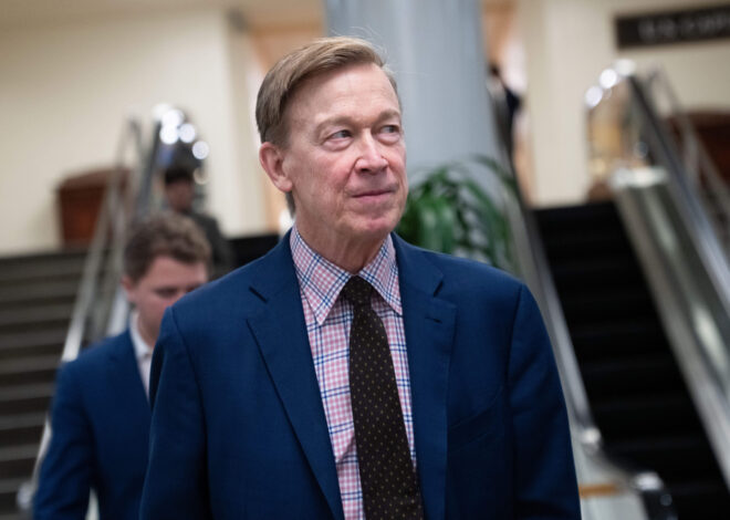 Hickenlooper skips debates with Democratic challenger, maintains lead in Senate primary