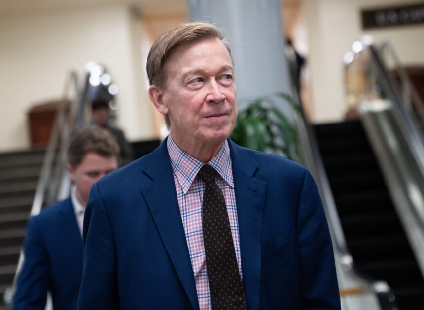 Hickenlooper skips debates with Democratic challenger, maintains lead in Senate primary