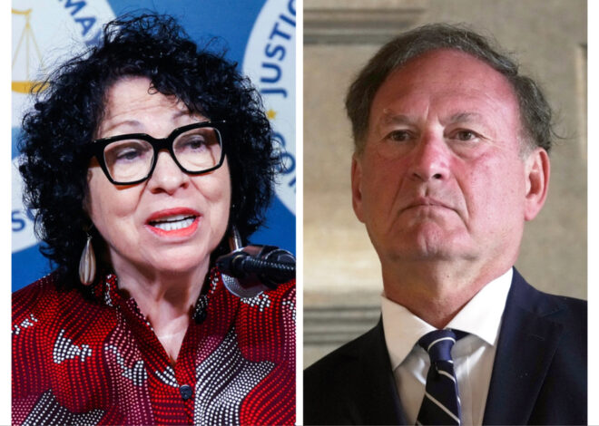 Disagreements between Supreme Court justices bubble into public view as major rulings loom
