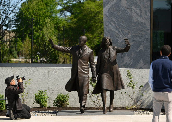 Presidential museum showcases political and personal sides of Obama with sprawling community campus