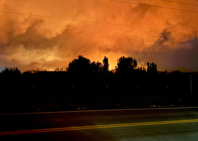 Heat, wind and drought conditions spark wildfires in US West