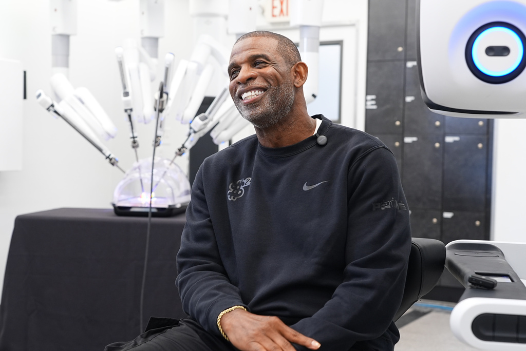 Deion Sanders says he feels like his old self a year after surgery: ‘I consider myself cancer-free’