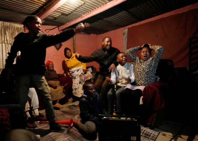 Soccer fans around the world watch the World Cup, in photos