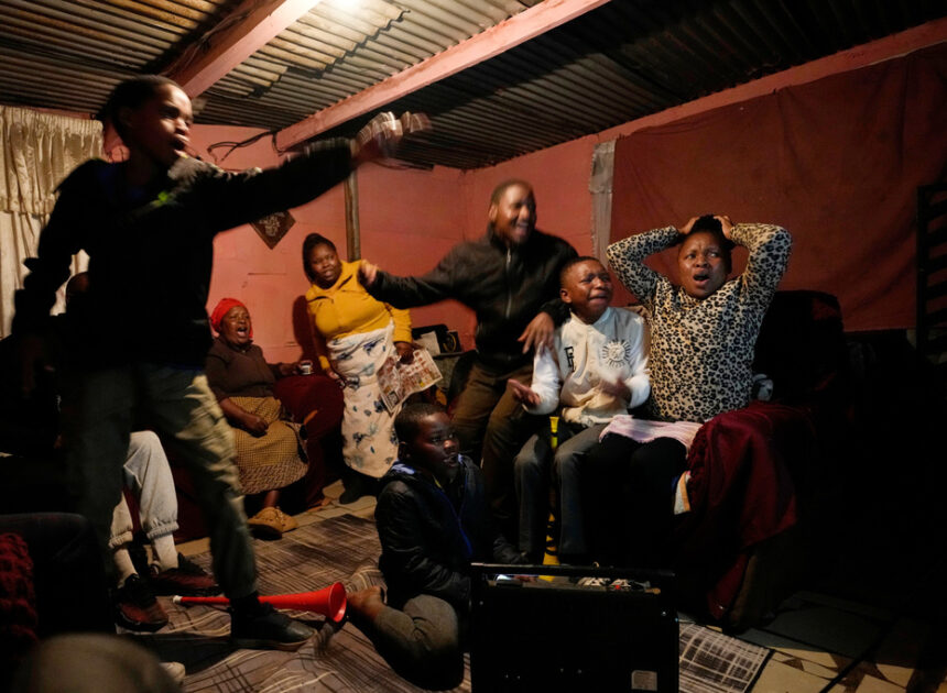 Soccer fans around the world watch the World Cup, in photos