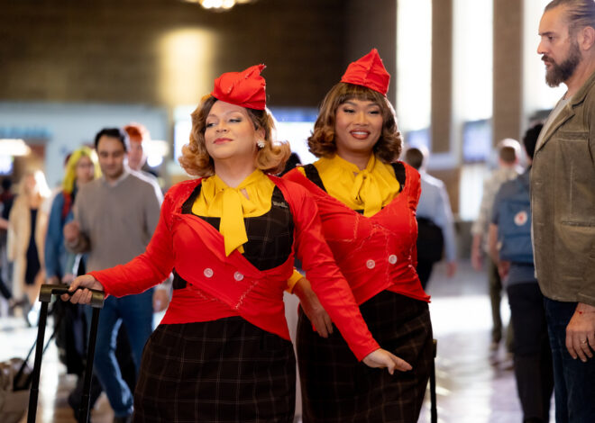 Movie Review: This train’s going fast, but the jokes fly even faster in “Stop! That! Train!’
