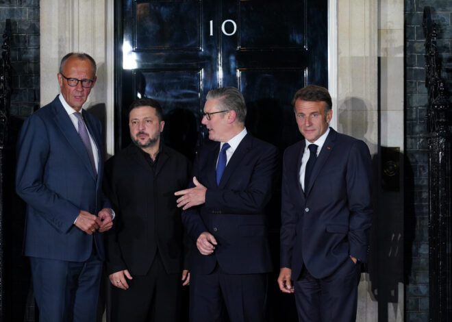 European leaders voice ‘urgent need’ to bolster Ukraine’s defenses against ballistic missiles