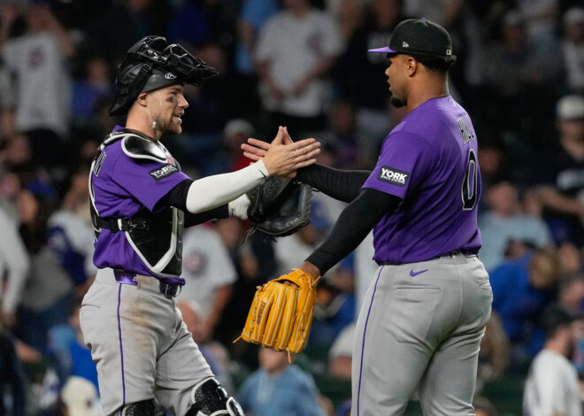 Willi Castro and TJ Rumfield each drive in two runs as the Rockies beat the Cubs, 5-2