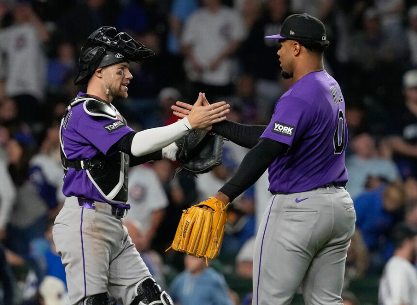 Willi Castro and TJ Rumfield each drive in two runs as the Rockies beat the Cubs, 5-2