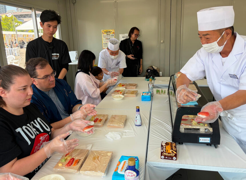 Once the preserve of elite chefs, sushi-making can be fun