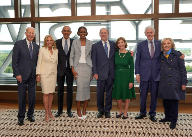 Obama Center’s opening draws former presidents, music legends and A-list celebrities