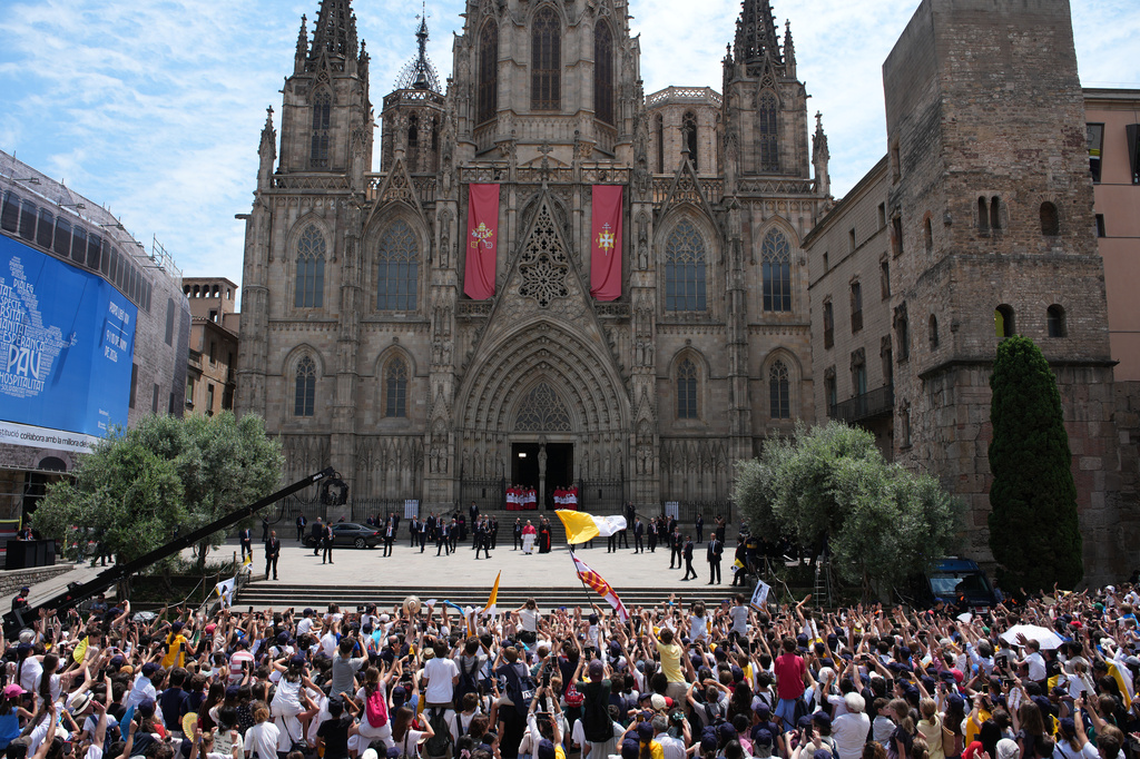 Pope honors Barcelona’s sacred monuments on death centenary of Sagrada Familia designer Gaudí