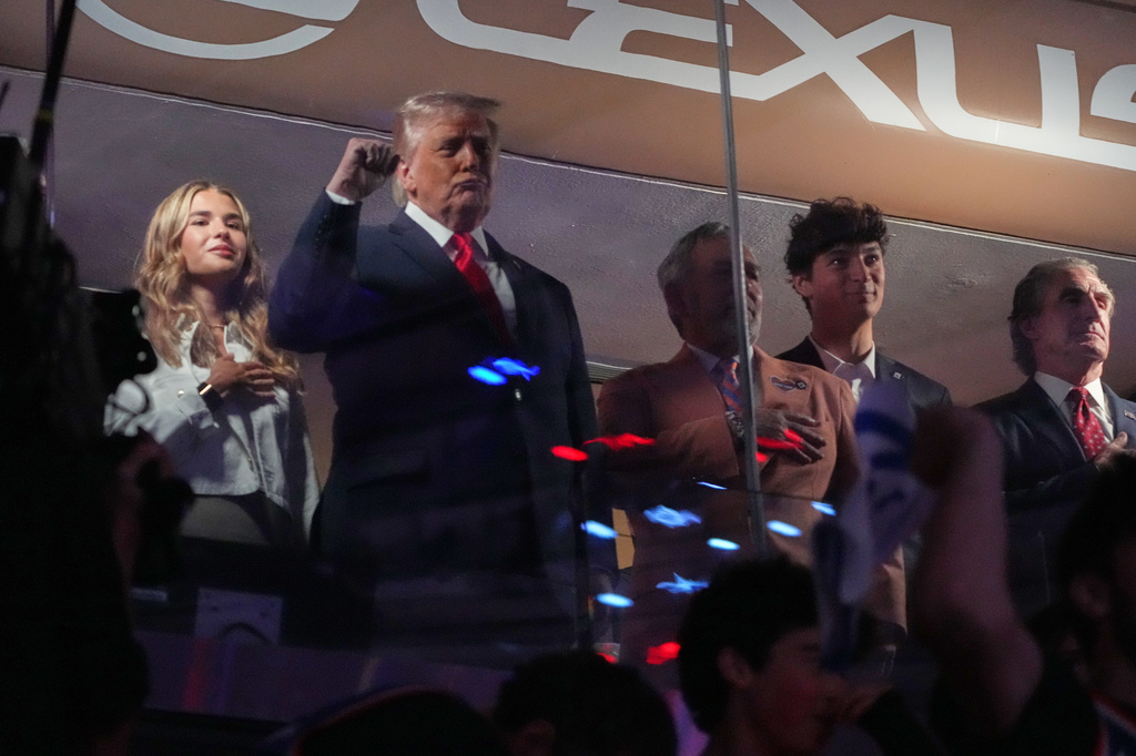 Donald Trump booed loudly by the crowd during the anthem prior to Game 3 of the NBA Finals