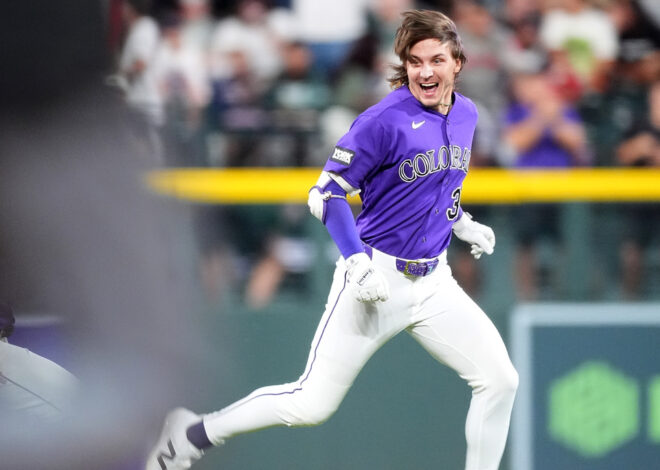 Jake McCarthy hits 3-run triple in 9th inning as Rockies rally for 3-2 win over Red Sox
