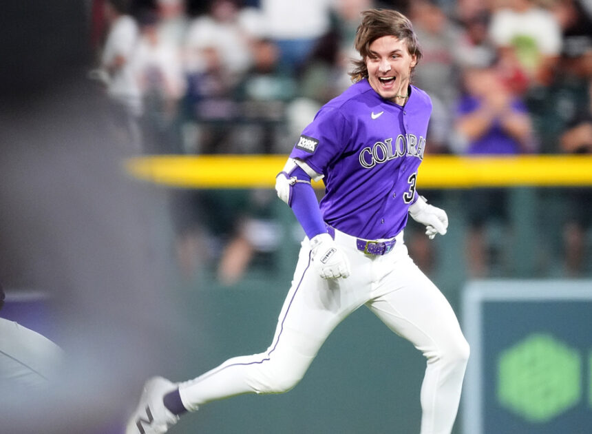 Jake McCarthy hits 3-run triple in 9th inning as Rockies rally for 3-2 win over Red Sox