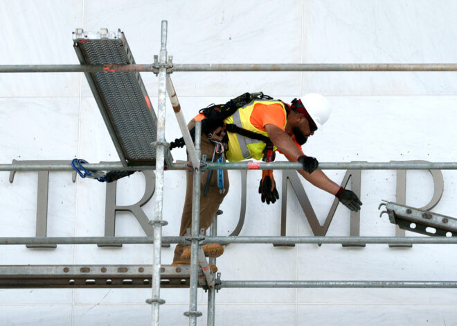 Trump’s name is gone from the Kennedy Center’s facade, according to a top official at the arts venue