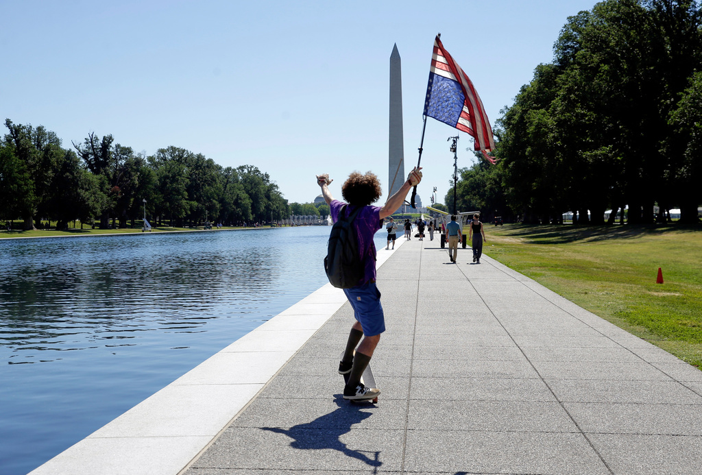 Reflecting Pool liner was cut with a sharp knife or razor, National Park Service says