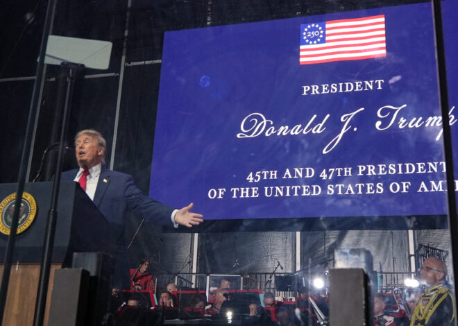 Trump turns America 250 kickoff into a campaign-style rally on the National Mall