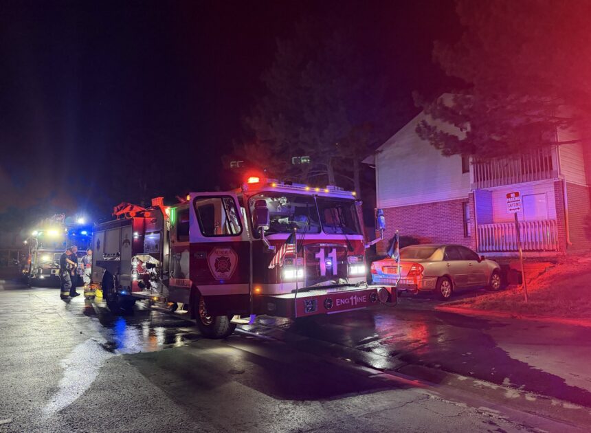 Firefighters say discarded cigarette sparks Aurora apartment fire early Monday. 1 hospitalized