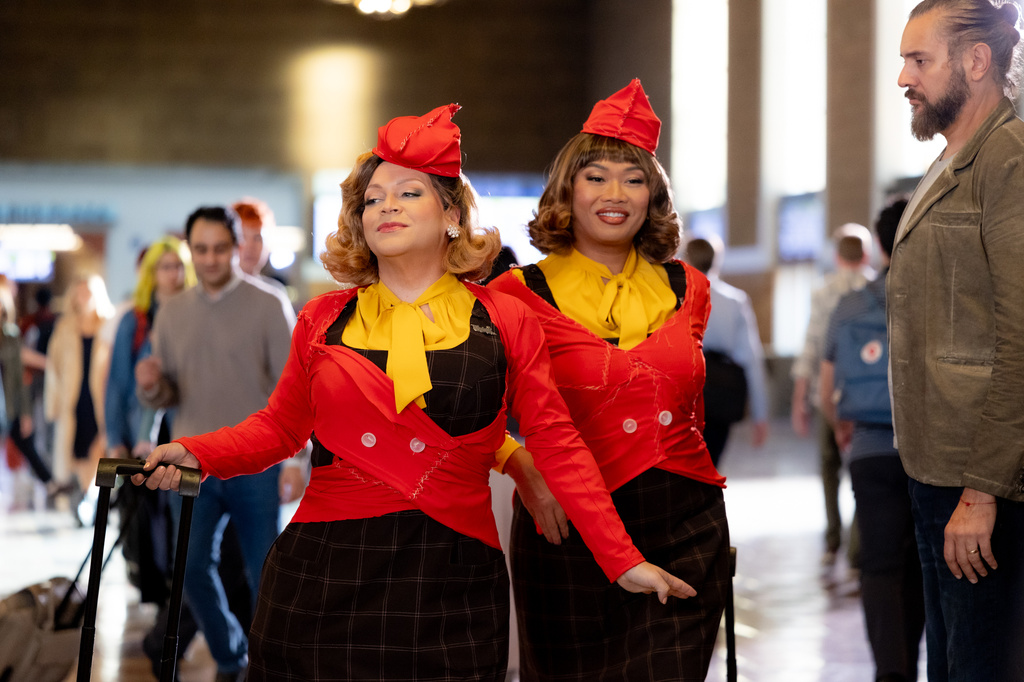 Movie Review: This train’s going fast, but the jokes fly even faster in “Stop! That! Train!’