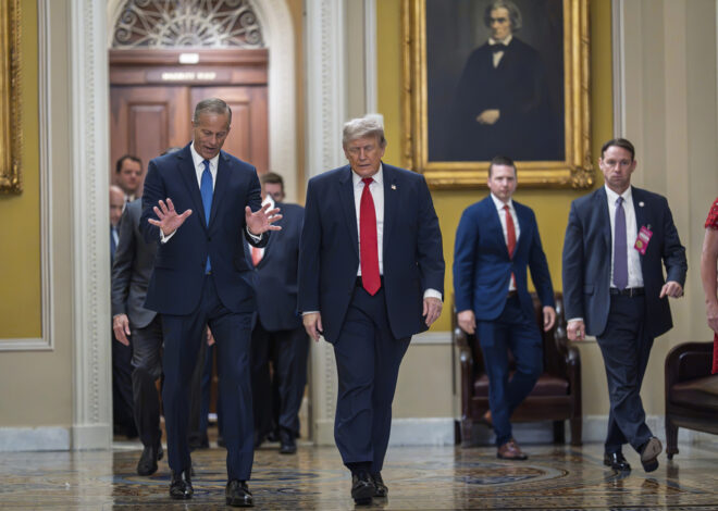 Senate Republicans hold new vote on war powers after Trump berated them at Capitol meeting