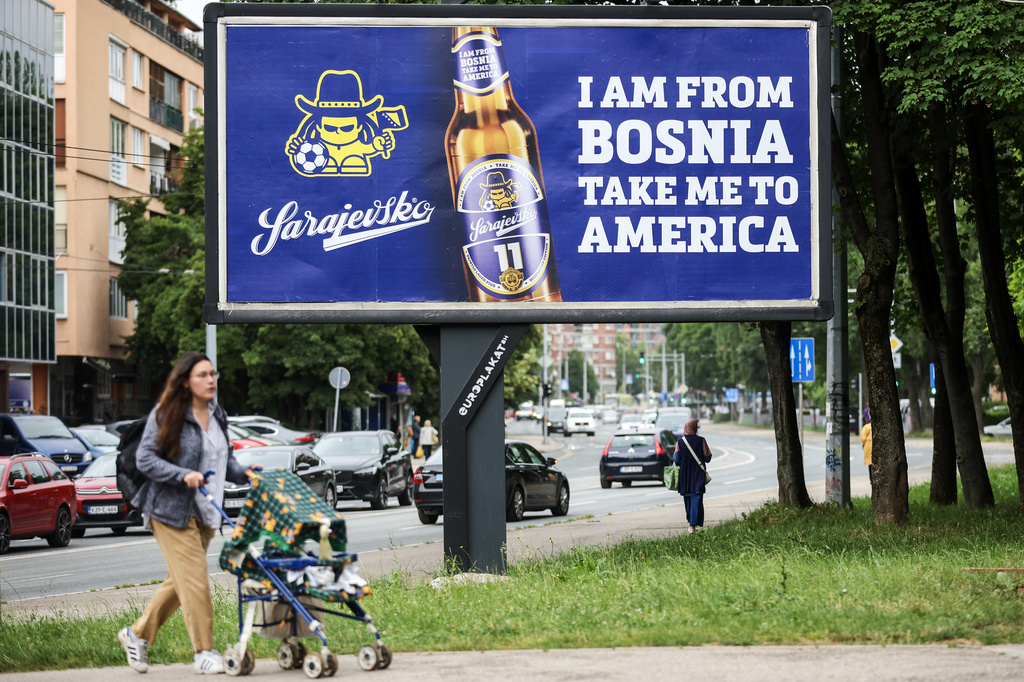 A Bosnian song about disillusionment with the American Dream becomes a World Cup banger