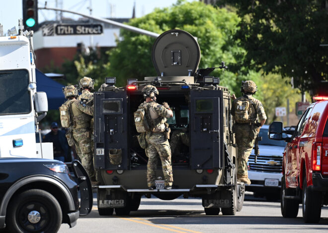 Suspect who took 10 people hostage in California standoff has been shot and killed, police say