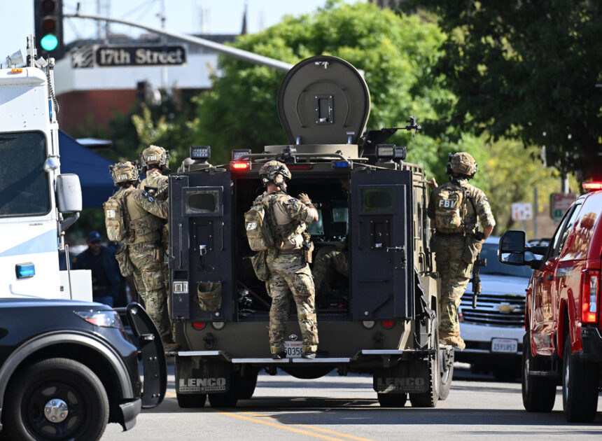 Suspect who took 10 people hostage in California standoff has been shot and killed, police say