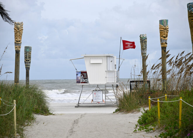 When a rip current sucks you out to sea, try not to panic