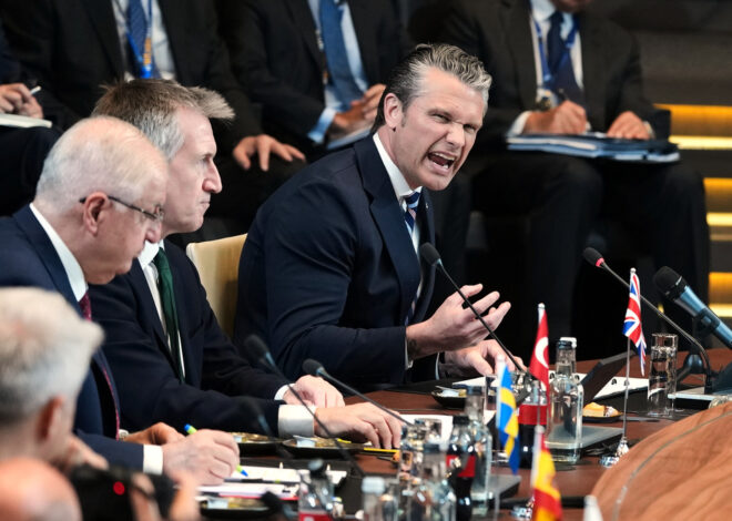 Pentagon chief lashes out at NATO allies and announces a review of US forces in Europe