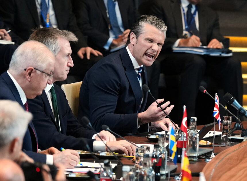 Pentagon chief lashes out at NATO allies and announces a review of US forces in Europe