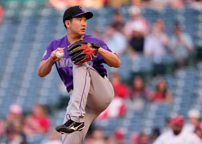 Rumfield gets gift homer when flyball bounces off Adell’s head as Rockies top Angels 8-2