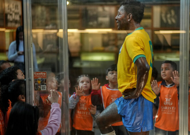 Soccer great Pelé’s legacy shines on in his one-time home ahead of the World Cup