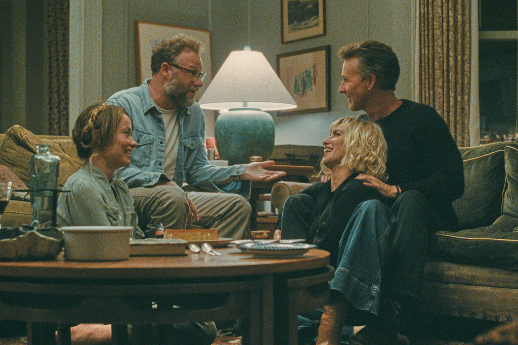 Movie Review: Sex is on the menu in Olivia Wilde’s dinner party comedy of manners ‘The Invite’