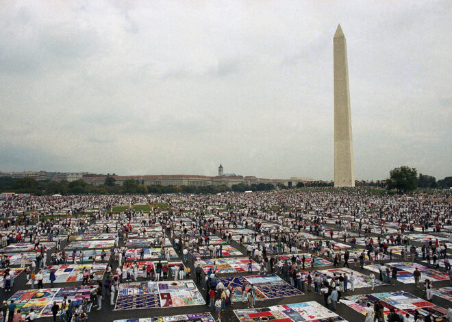 The AIDS Memorial Quilt made a fearful epidemic powerfully human