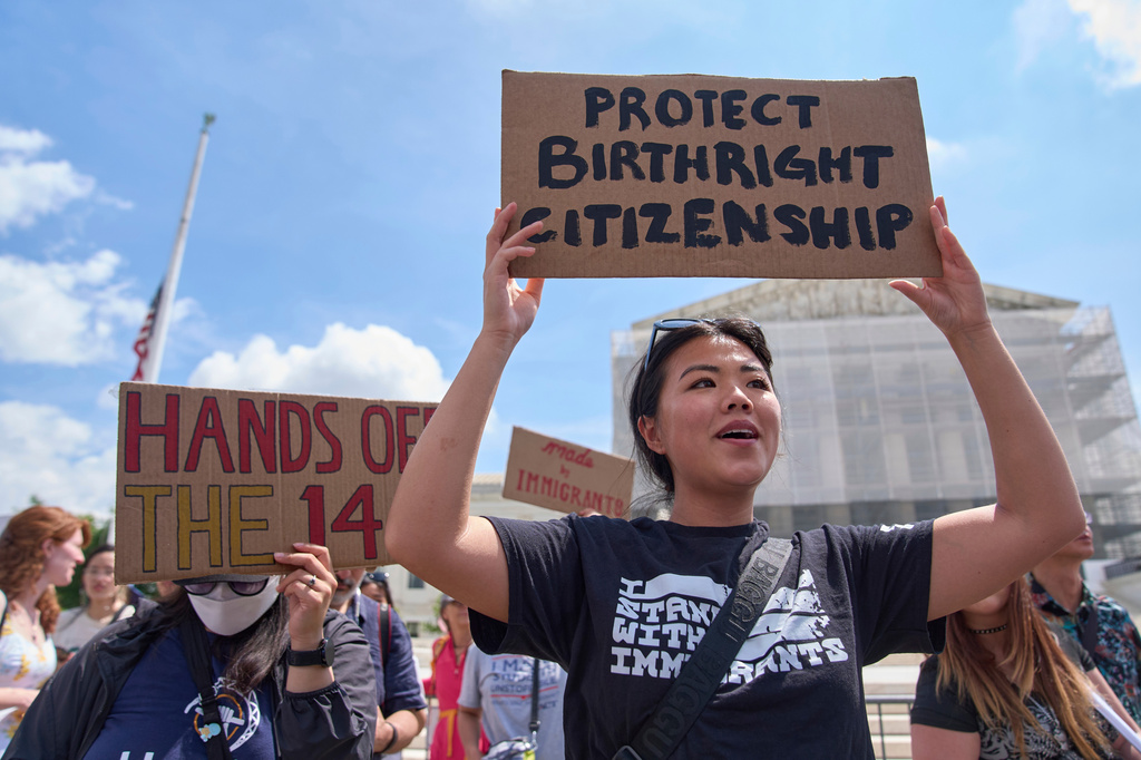 FACT CHECK: A look at the Trump administration’s challenge to birthright citizenship