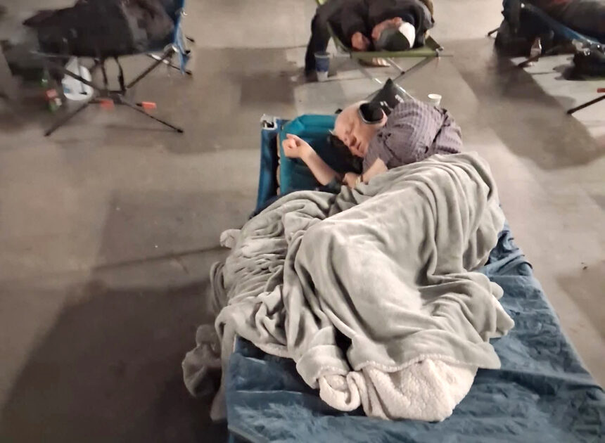 FIRST PERSON: Mayor Coffman sleeps at Aurora homeless shelter to gain insight