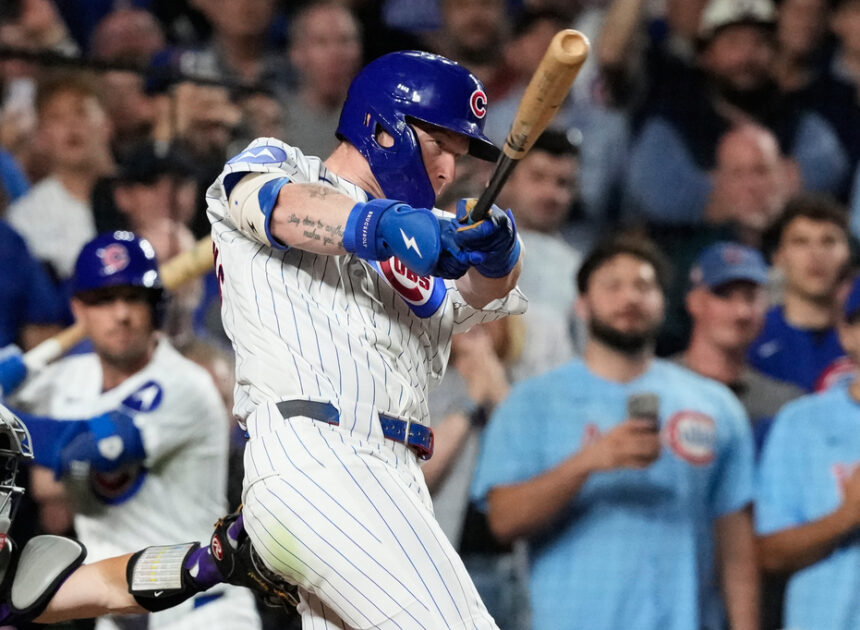 Pete Crow-Armstrong hits for the cycle as the Cubs walk off the Rockies, 5-4