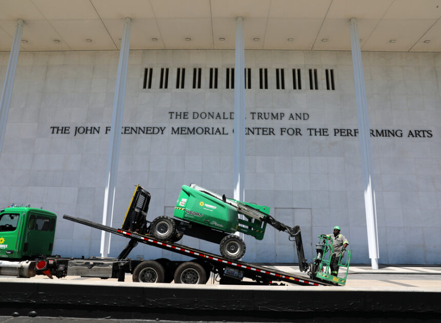 Kennedy Center moves to erase Trump references after judge said they were illegally added