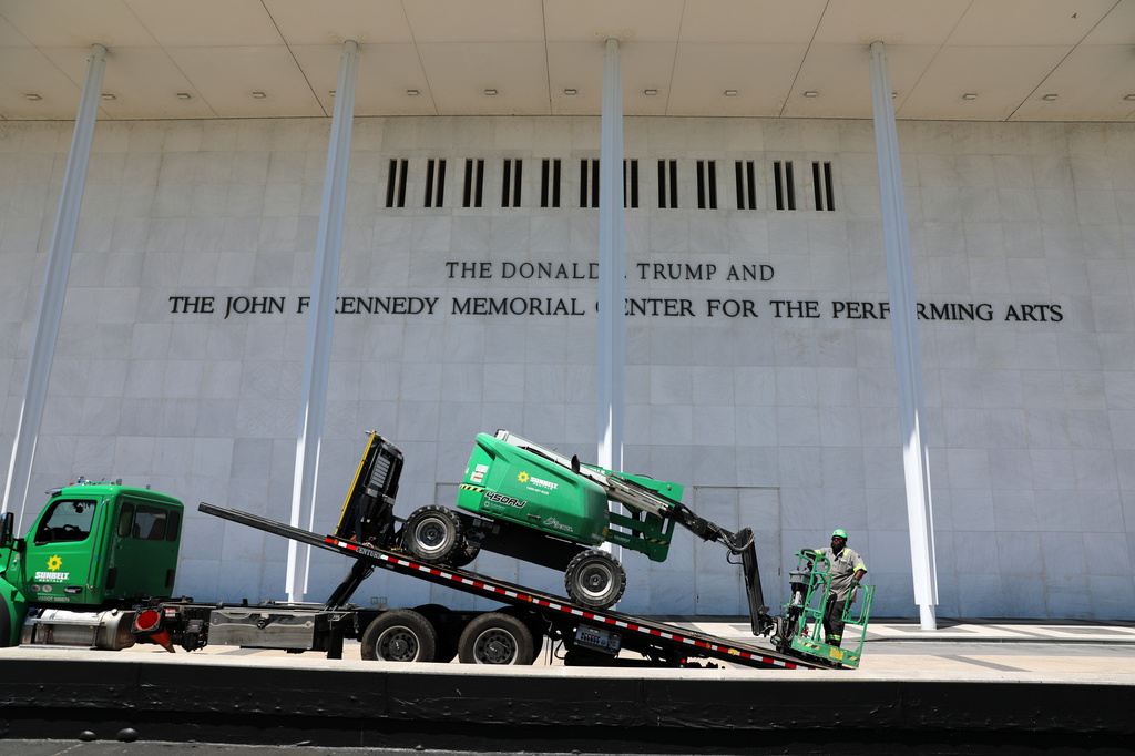 Kennedy Center moves to erase Trump references after judge said they were illegally added